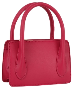 Women Shoulder Bag Small Handbags and Purses DX-0188 FUCHSIA